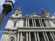 Die St. Paul's Cathedral in London Die St. Paul's Cathedral in London