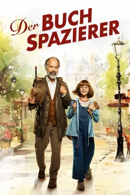 Der Buchspazierer Carl Kollhoff (Christoph Maria Herbst) und Schascha (Yuna Bennett)