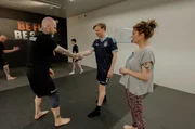 Krav Maga Training mit Kim Goos