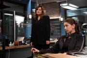 LAW & ORDER: SPECIAL VICTIMS UNIT -- "Guardians and Gladiators" -- Mariska Hargitay as Captain Olivia Benson; Jamie Gray Hyder as Officer Katriona "Kat" Azar Tamin. LAW & ORDER: SPECIAL VICTIMS UNIT -- "Guardians and Gladiators" -- Mariska Hargitay as Captain Olivia Benson; Jamie Gray Hyder as Officer Katriona "Kat" Azar Tamin.