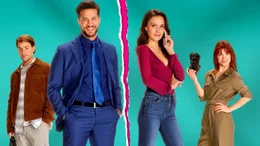 "The Break-Up Club": Dylan und Mick ecken mit ihrer Trennungsagentur "The Break-Up Club" bei der Journalistin Zo&euml; an, die sich unterst&uuml;tzt von ihrer Freundin Lana vornimmt, das Start-up durch einen Verriss zu ruinieren. Doch ihr Aufeinandertreffen h&auml;lt &Uuml;berraschungen bereit. Von links: Mike (Oscar Aerts), Dylan (Juvat Westendorp), Zo&euml; (Holly Mae Brood), Lana (Sarah Bannier).