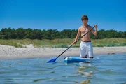Am Nordstrand Prerow paddelt es sich schön. Am Nordstrand Prerow paddelt es sich schön.