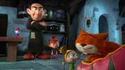 Gargamel erkennt, dass seine Schlumpfw&auml;chterin, die verzauberte Puppe Lucretia von Rowena, ihre ganz eigene Vorstellung von Macht hat.