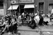 Die Kneipe &bdquo;Obst und Gem&uuml;se&ldquo; in Berlin-Mitte.