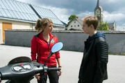 Luise B&auml;hr (Katharina Strasser), Eric Evers (Jonas Zobel).