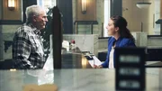 Recre- Ed speaks with bank teller. Recre- Ed speaks with bank teller.