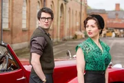 Der Schriftsteller Jacob Doyle (Sam O&rsquo;Mahony) und die Radioproduzentin Eve Telford (Reanne Farley) wurden ebenfalls zu Mirths Willkommensfest eingeladen.