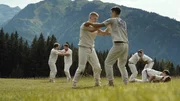 Training vom Ranggel-Verein Bramberg am Wildkogel.