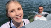 Lena hat den Rettungssprung geschafft.