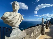 Die &bdquo;Terrasse der Unendlichkeit&ldquo; in Ravello; j&auml;hrliches Festival zu Ehren Richard Wagners.