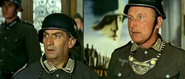 Stanislas LeFort (Louis de Fun&egrave;s, l.), Augustin Bouvet (Bourvil)  +++ Die Verwendung des sendungsbezogenen Materials ist nur mit dem Hinweis und Verlinkung auf RTL+ gestattet. +++