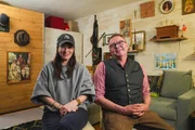 Nina Horowitz und Michl, 51, Bäckermeister aus Tirol. Nina Horowitz und Michl, 51, Bäckermeister aus Tirol.