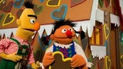 Ernie (re.) und Bert (li.) als Hänsel und Gretel Ernie (re.) und Bert (li.) als Hänsel und Gretel