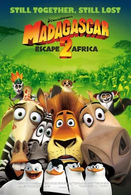 Madagascar: Escape 2 Africa - Plakatmotiv