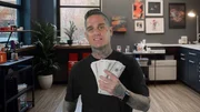 John Boseak holding cash John Boseak holding cash