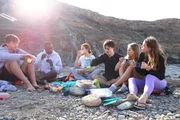 Das erste Picknick in der rauen Wildnis von Cran Canaria Das erste Picknick in der rauen Wildnis von Cran Canaria
