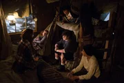 GRIMM -- Pictured: (l-r) Bree Turner as Rosalee Calvert, Emma Rose Maloney as Lily, Julio Cesar Chavez as Miguel, Eric Osovsky as Big John, Mason Cook as Peter GRIMM -- Pictured: (l-r) Bree Turner as Rosalee Calvert, Emma Rose Maloney as Lily, Julio Cesar Chavez as Miguel, Eric Osovsky as Big John, Mason Cook as Peter