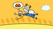 Tom soll auf das Kälbchen Marvin aufpassen. Tom soll auf das Kälbchen Marvin aufpassen.