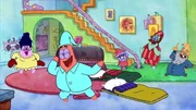 v.li.: Bunny, Patrick, Squidina, Cecil, GrandPat