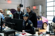 LAW & ORDER -- "The Enemy of All Women" Episode 25011 -- Pictured: (l-r) David Ajala as Det. Theo Walker, Scott Shilstone as Officer Jackson Brice, Reid Scott as Detective Vincent Riley -- (Photo by: Virginia Sherwood/NBC) LAW & ORDER -- "The Enemy of All Women" Episode 25011 -- Pictured: (l-r) David Ajala as Det. Theo Walker, Scott Shilstone as Officer Jackson Brice, Reid Scott as Detective Vincent Riley -- (Photo by: Virginia Sherwood/NBC)