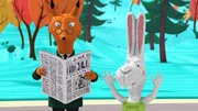Rudi ist begeistert, dass er mit Edgar, dem "Superhelden der Woche", befreundet ist. Rudi ist begeistert, dass er mit Edgar, dem "Superhelden der Woche", befreundet ist.