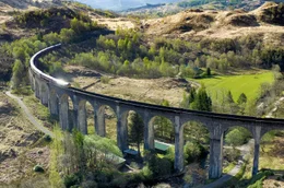 Magisches Schottland: Das Glenfinnan Viadukt.