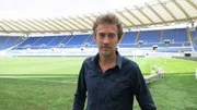 Rome, Lazio, Italy - Dallas Campbell in the Stadio Olimpico in northern Rome, Italy Rome, Lazio, Italy - Dallas Campbell in the Stadio Olimpico in northern Rome, Italy