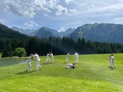 Training f&uuml;r den Hundstein. Der Ranggler-Verein Bramberg am Wildkogel.