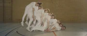 Das Manko ist erschöpft vom Schutzengeltraining. Von links: Horror Manko (Carol Schuler), Dumm Manko (Jonas Hien), Panik Manko (Sarah Bauerett), Mauerblümchen Manko (Julia Schubert), Gute Laune Manko (Bastian Reiber), Manko Akkurat (Florian Anderer), Bienchen Manko (Annika Meier), Perplex Manko (Sebastian Grünewald) Das Manko ist erschöpft vom Schutzengeltraining. Von links: Horror Manko (Carol Schuler), Dumm Manko (Jonas Hien), Panik Manko (Sarah Bauerett), Mauerblümchen Manko (Julia Schubert), Gute Laune Manko (Bastian Reiber), Manko Akkurat (Florian Anderer), Bienchen Manko (Annika Meier), Perplex Manko (Sebastian Grünewald)