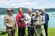 v.li.: Michael Kraiger, Mike Kraus, Peter Kraus, Otto Retzer, Arno Rußegger v.li.: Michael Kraiger, Mike Kraus, Peter Kraus, Otto Retzer, Arno Rußegger