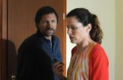 Trotz verschiedener Verdachtsmomente beschlie&szlig;t Annalena ihr Misstrauen gegen&uuml;ber Hannes aufzugeben. Von links: Hannes (Winfried Frey) und Annalena Brunner (Heidrun G&auml;rtner).