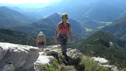 Priel Klettersteig, Marlies Czerny, Andi Lattner.