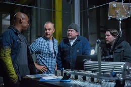 Bokeem Woodbine (Herman Schultz&nbsp;/&nbsp;Shocker #2), Michael Keaton (Adrian Toomes / The Vulture), Michael Chernus (Phineas Mason&nbsp;/&nbsp;The Tinkerer), Christopher Berry (Randy).