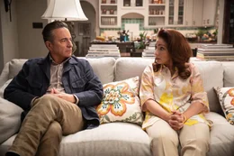 Billy Herrera (Andy Garcia, l.); Ingrid Herrera (Gloria Estefan, r.)