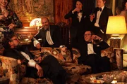 (v.l.n.r.) Chita Rivera (Bianca Marroquin); Paddy Chayefsky (Norbert Leo Butz); Bob Fosse (Sam Rockwell); Michael O'Haughey (Sean Patrick Doyle); Neil Simon (Nate Corddry); Jerry Orbach (Tyler Hanes)