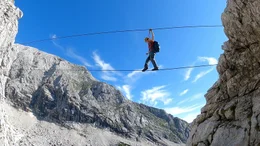 Priel Klettersteig, Marlies Czerny, Andi Lattner.