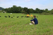 Der Waldrapp &ndash; eine der seltensten Vogelarten der Welt, gilt in der Natur als Zugvogel ausgestorben. Forscher wollen diese V&ouml;gel wieder auswildern. "PUR+"-Moderator Eric Mayer ist bei einem Auswilderungsversuch dabei.