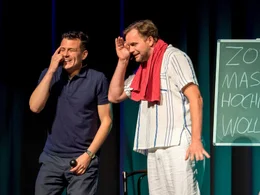 v.li.: Manuel Rubey, Thomas Stipsits.