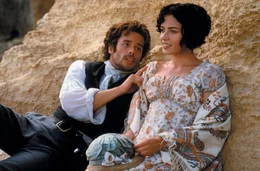 Fernand Mondego, Count of Morcerf (Guy Pearce) und Merced&egrave;s Iguanada ( Dagmara Dominczyk)