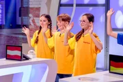 Das Rateteam aus Wieselburg/Österreich freut sich schon auf die Quizshow "1, 2 oder 3". Das Rateteam aus Wieselburg/Österreich freut sich schon auf die Quizshow "1, 2 oder 3".