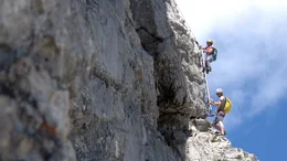 Priel Klettersteig, Marlies Czerny, Andi Lattner.