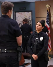 l-r: John Nolan (Nathan Fillion), Celina Juarez (Lisseth Chavez). l-r: John Nolan (Nathan Fillion), Celina Juarez (Lisseth Chavez).