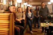 “Pilot” – Mickey Fox, a straight-shooting sheriff in the small rural town of Edgewater, Calif., and stepsister of Cal Fire’s division chief Sharon Leone (FIRE COUNTRY), who must balance the demands of law enforcement with the complexities of motherhood, community politics and a past that won’t stay buried. When a young boy is caught stealing food, Mickey uncovers a disturbing case of child abuse that leads to a high-stakes rescue and a cliffside standoff that could cost lives. Meanwhile, Mickey’s daughter Skye is newly sober, but her path to sobriety is complicated by her relationship with a troubled young man whom her mother arrested. SHERIFF COUNTRY, an expansion of the universe of the hit drama FIRE COUNTRY, is a story of redemption, resilience and the power of community. The series premieres Friday, Oct. 17 (9:00-10:00 PM, ET/PT) and moves to its regular time period on Friday, Oct. 24 (8:00-9:00 PM, ET/PT) on the CBS Television Network, and streaming on Paramount+. Pictured: Sean Bell as Punch Elliot, Matt Lauria as Nathan Boone, Amanda Arcuri as Skye Fraley and Christopher Gorham as Tarvis Fraley. “Pilot” – Mickey Fox, a straight-shooting sheriff in the small rural town of Edgewater, Calif., and stepsister of Cal Fire’s division chief Sharon Leone (FIRE COUNTRY), who must balance the demands of law enforcement with the complexities of motherhood, community politics and a past that won’t stay buried. When a young boy is caught stealing food, Mickey uncovers a disturbing case of child abuse that leads to a high-stakes rescue and a cliffside standoff that could cost lives. Meanwhile, Mickey’s daughter Skye is newly sober, but her path to sobriety is complicated by her relationship with a troubled young man whom her mother arrested. SHERIFF COUNTRY, an expansion of the universe of the hit drama FIRE COUNTRY, is a story of redemption, resilience and the power of community. The series premieres Friday, Oct. 17 (9:00-10:00 PM, ET/PT) and moves to its regular time period on Friday, Oct. 24 (8:00-9:00 PM, ET/PT) on the CBS Television Network, and streaming on Paramount+. Pictured: Sean Bell as Punch Elliot, Matt Lauria as Nathan Boone, Amanda Arcuri as Skye Fraley and Christopher Gorham as Tarvis Fraley.