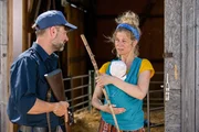 Jakob Seeböck (Bernhard), Hilde Dalik (Elisabeth). Jakob Seeböck (Bernhard), Hilde Dalik (Elisabeth).