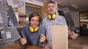 Einen Riesen-Dominostein kippen?! 2 Einen Riesen-Dominostein kippen?! 2