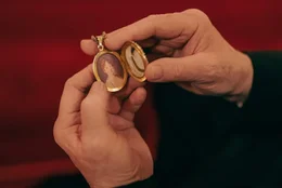 Medaillon von Leopoldina Habsburg.