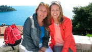 Moderatorin Andrea Grie&szlig;mann erkundet mit Reiseleiterin Marina Suran Istrien - Kroatiens gr&ouml;&szlig;te Halbinsel.