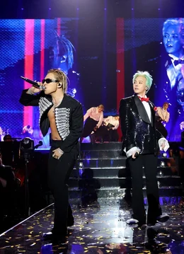 Die K-Popper Taeyang und G-Dragon.