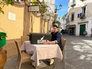 Tim M&auml;lzer in Maiori, Italien.