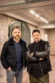 René Frank (l.) und Tim Mälzer René Frank (l.) und Tim Mälzer